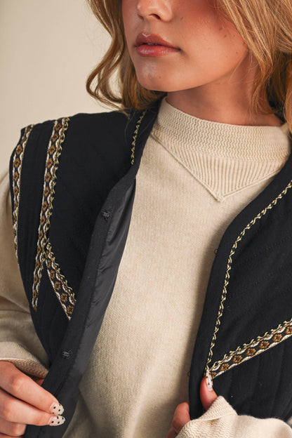 QUILTED VEST