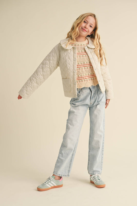 Tween Quilted Puff Jacket