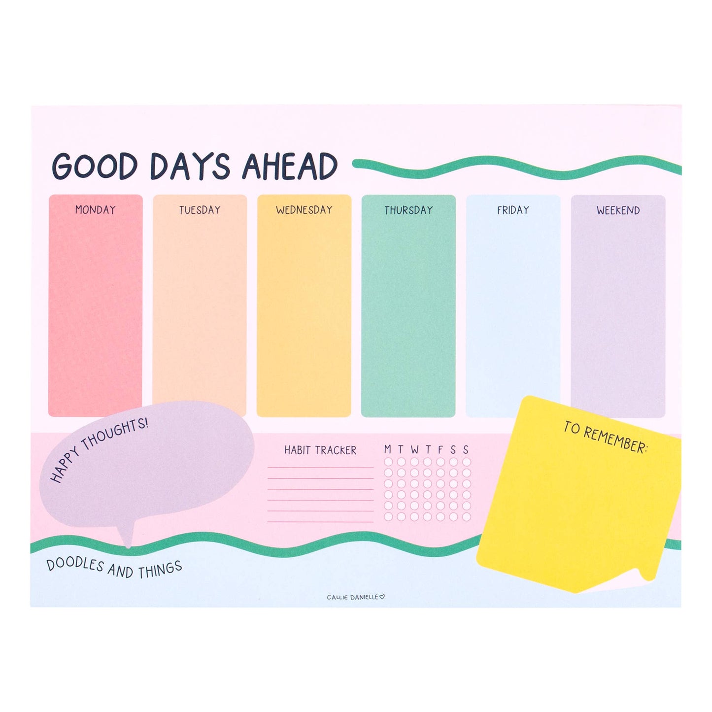 Good Days Ahead Notepad