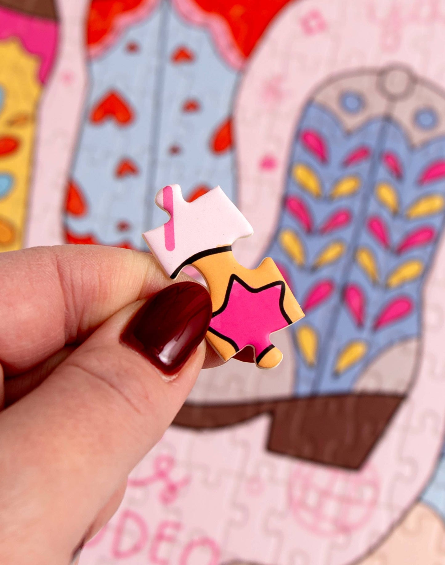 400-Piece Western Cowgirl Boots