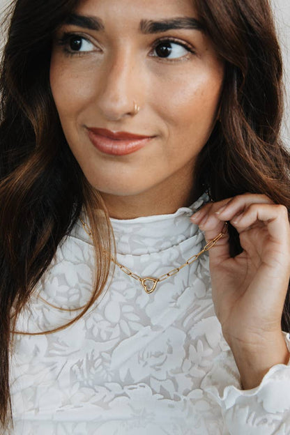 PRE-ORDER Open Heart Necklace