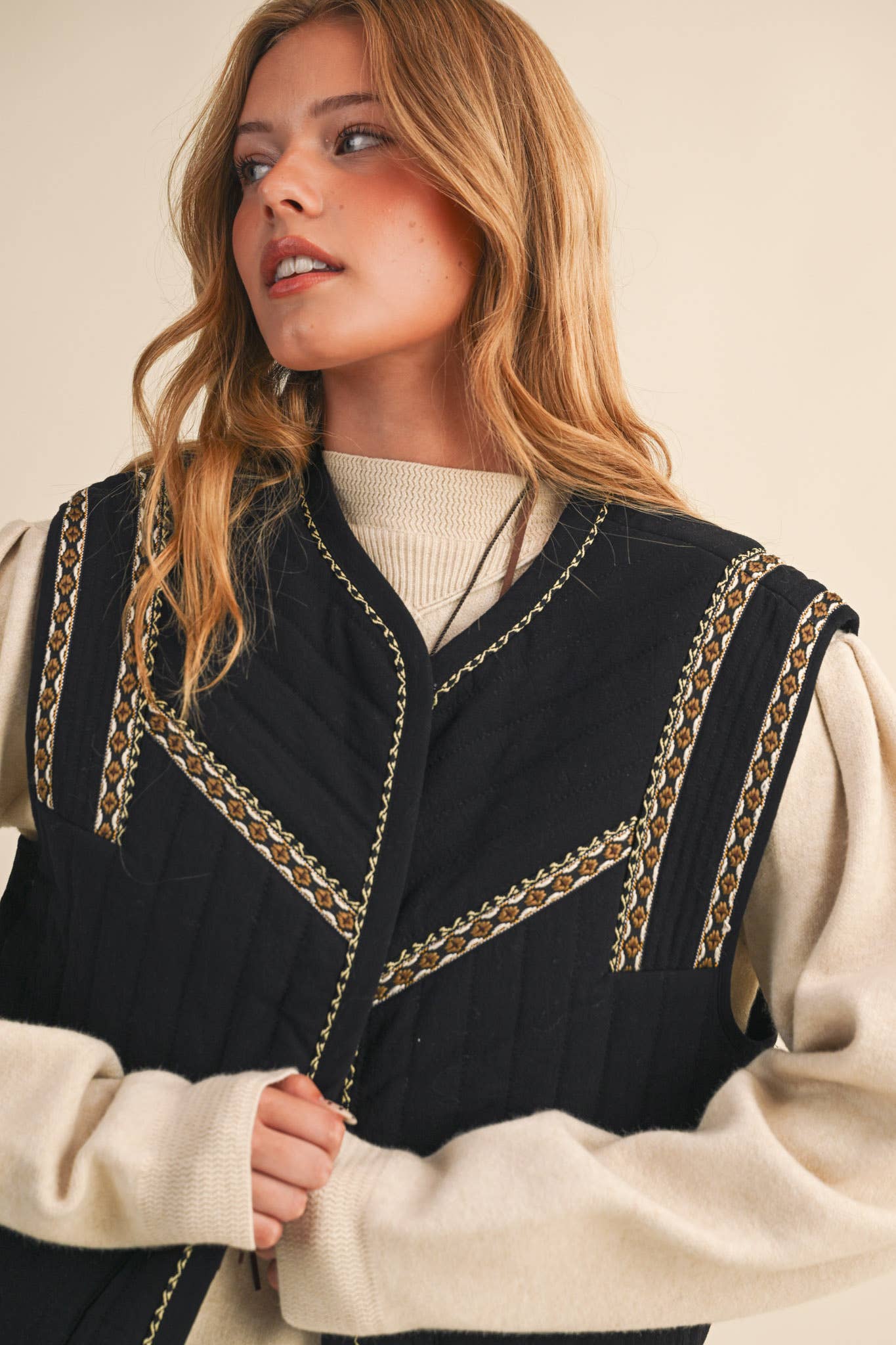 QUILTED VEST